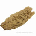 Natural Curly Hair Extension Wholesale Price Blond Color
